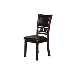 Gia 42" Dining  Drop Leaf Table W/2 Chairs-Ebony