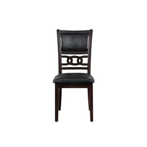 Gia 42" Dining  Drop Leaf Table W/2 Chairs-Ebony