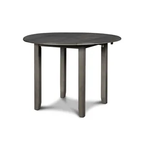 Gia 42" Dining  Drop Leaf Table W/2 Chairs-Gray