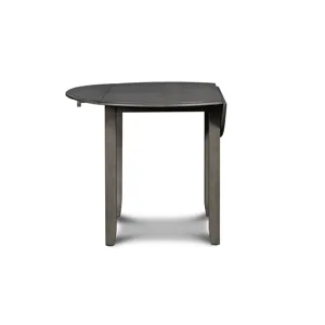 Gia 42" Dining  Drop Leaf Table W/2 Chairs-Gray