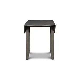 Gia 42" Dining  Drop Leaf Table W/2 Chairs-Gray