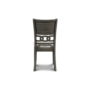 Gia 42" Dining  Drop Leaf Table W/2 Chairs-Gray