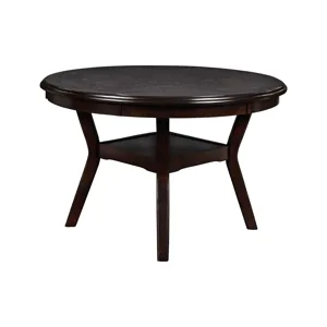 Gia Round Dining 5 Pc Set-Ebony