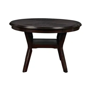 Gia Round Dining 5 Pc Set-Ebony