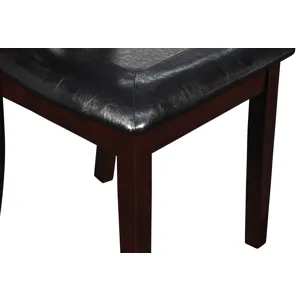 Gia Round Dining 5 Pc Set-Ebony