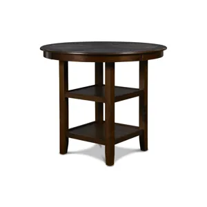Gia Round Counter Dining 5 Pc Set - Cherry