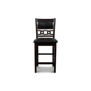 Gia Round Counter Dining 5 Pc Set-Ebony