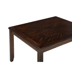 Gia 5Pc 48" Rect. Dining Table & 4 Chairs-Cherry