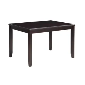 Gia 5Pc 48" Rect. Dining Table & 4 Chairs-Ebony