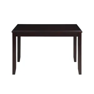 Gia 5Pc 48" Rect. Dining Table & 4 Chairs-Ebony