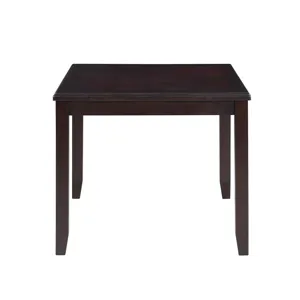 Gia 5Pc 48" Rect. Dining Table & 4 Chairs-Ebony