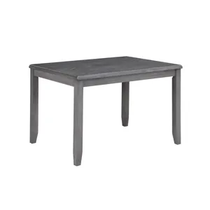 Gia 5Pc 48" Rect. Dining Table & 4 Chairs-Gray