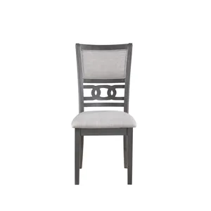 Gia 5Pc 48" Rect. Dining Table & 4 Chairs-Gray