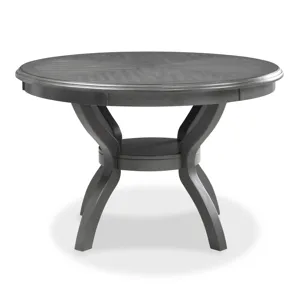 Cori Round Dining 5 Pc Set-Gray