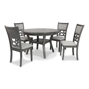 Mitchell 5 Pc Dining Set-Gray