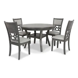 Mitchell 5 Pc Dining Set-Gray