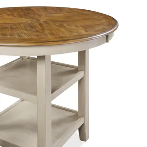 Mitchell 5 PC Counter Set Two Tone Bisque/Brown