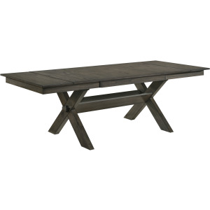 Gulliver Dining Table Top Rustic Brown (1 Of 2)