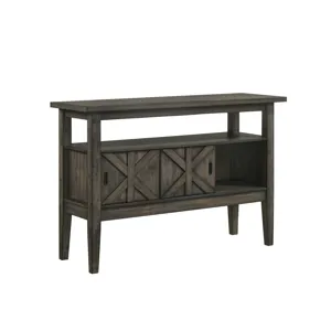 Gulliver Server-Rustic Brown