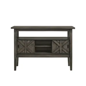 Gulliver Server-Rustic Brown