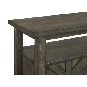 Gulliver Server-Rustic Brown