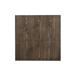 Derby Counter Table & 4 Stools (Set) - Chocolate