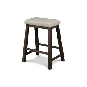Derby Counter Table & 4 Stools (Set) - Chocolate