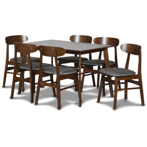 Morocco Dining Chair W/Dark Gray Seat Cushion