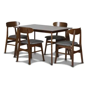 Morocco Dining Chair W/Dark Gray Seat Cushion