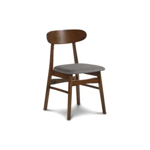 Morocco Dining Chair W/Dark Gray Seat Cushion