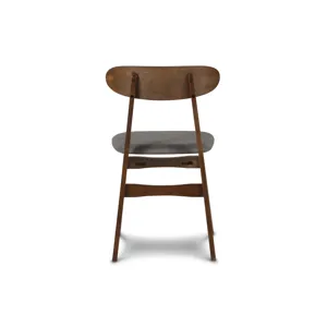 Morocco Dining Chair W/Dark Gray Seat Cushion
