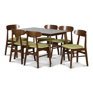 Morocco Dining Chair W/Green Seat Cushion