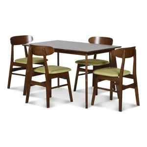 Morocco Dining Chair W/Green Seat Cushion