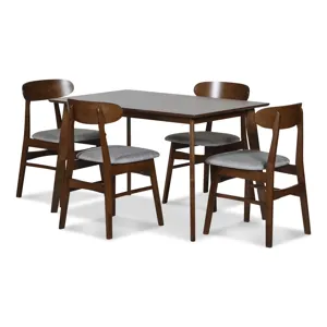 Morocco Dining Chair W/Light Gray Seat Cushion