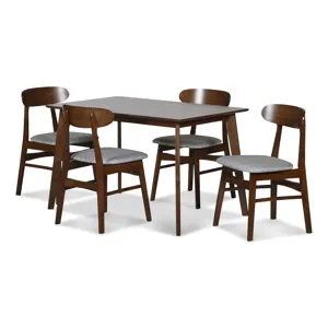 Morocco Dining Chair W/Light Gray Seat Cushion