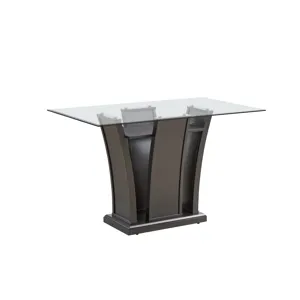Platina Glass Top For Dining Or Counter Table (1 Of 2)