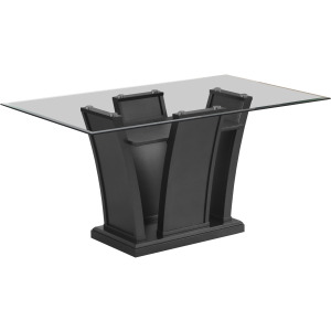 Platina Dining Table Base Glitter Gray (2 Of 2)