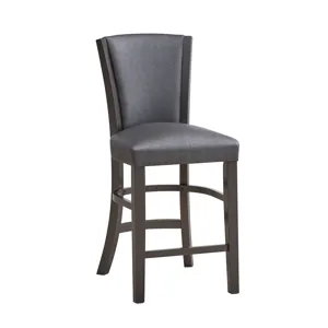 Platina Counter Chair-Glitter Gray