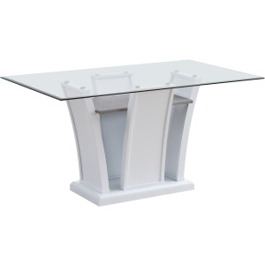 Platina Dining Table Base White (2 Of 2)