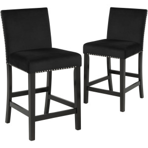 Celeste Counter Height Chair Black (2 Per Carton)