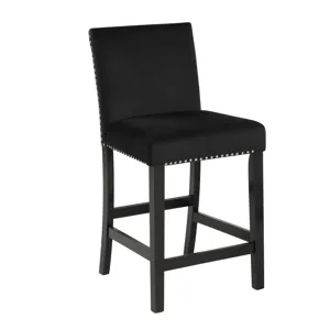 Celeste Counter Height Chair-Black (2 Per Carton)
