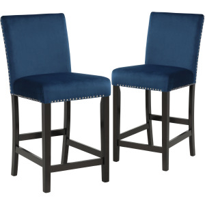 Celeste Counter Height Chair Blue (2 Per Carton)