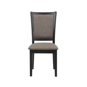 Potomac  60" Rectangle Dining Table & 4 Chairs-Brown/Black