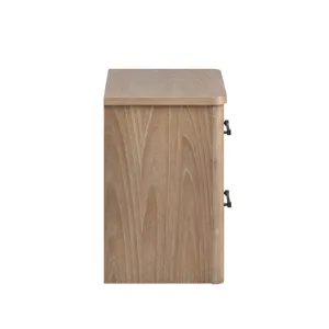 Anika 2 Drawer Nightstand-Natural