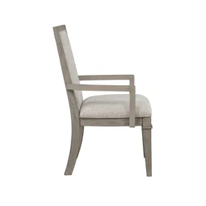 Mariana Upholstered Arm Chair(2 Per Carton-Vintage Creme
