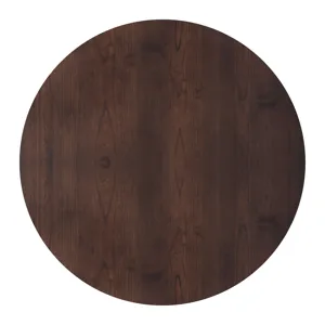 Tioga 47" Round Table-Brown Cherry