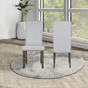 Julius Upholstered Dining Chair(2 Per Carton-Walnut