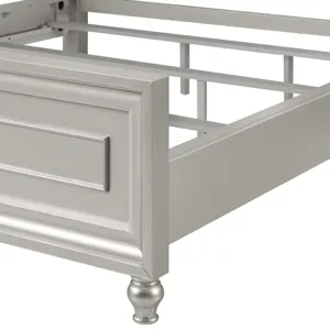 Reflections Footboard & Slats-Silver - King/California King
