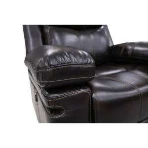 Kellen Glider Recliner W/Power Footrest-Brown