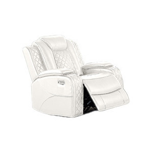 Orion Glider Recliner White